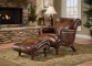 leather chairs with ottomans Review