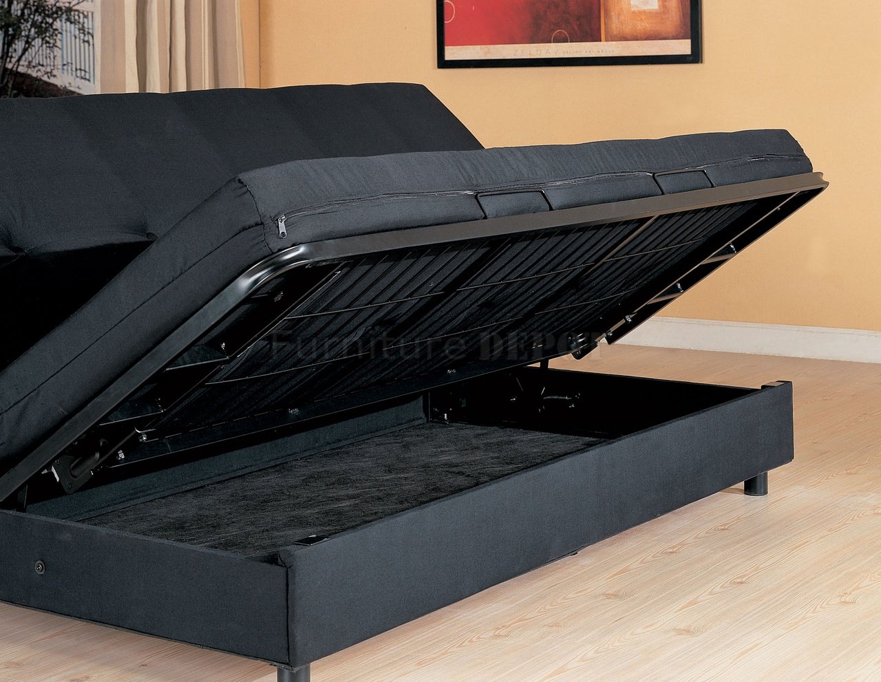 46. convertible sofa bed