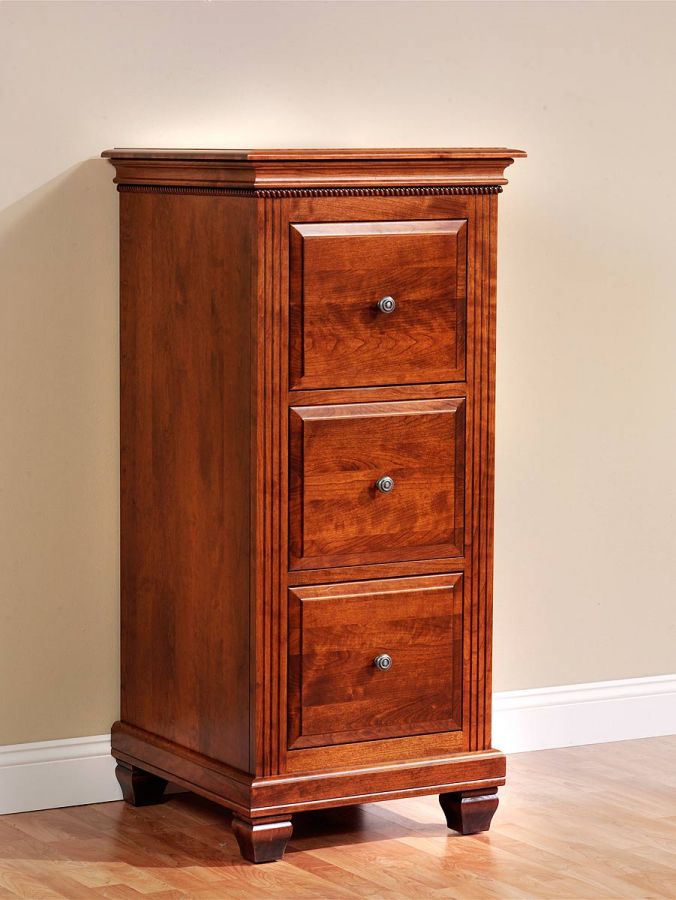 Solid Wood File Cabinet