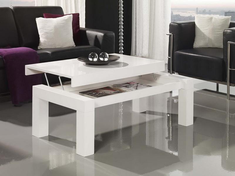 White Coffee Table Set