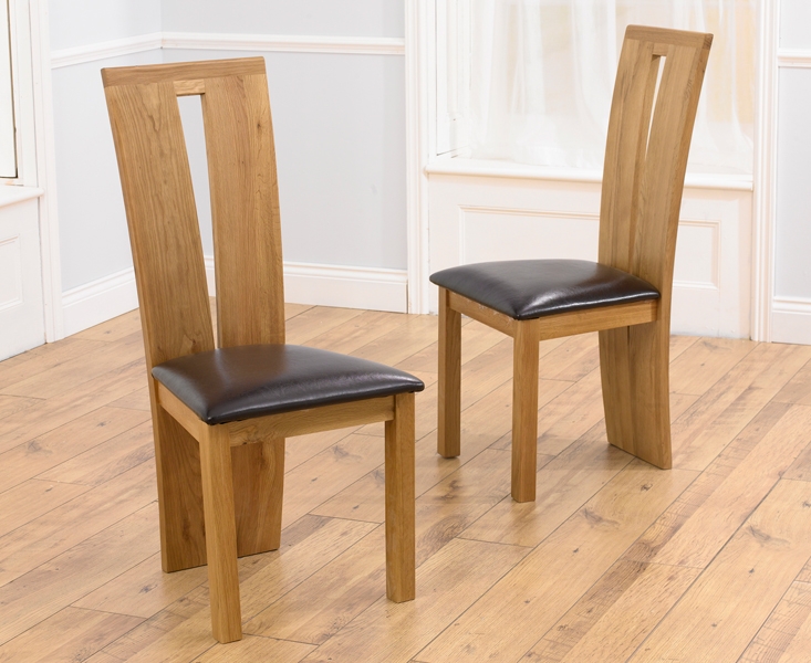 oak dining chairs with arms