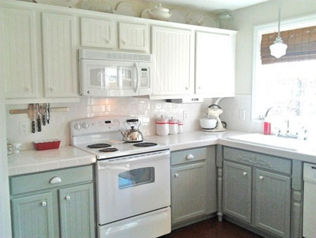 two tone kitchen cabinets ideas