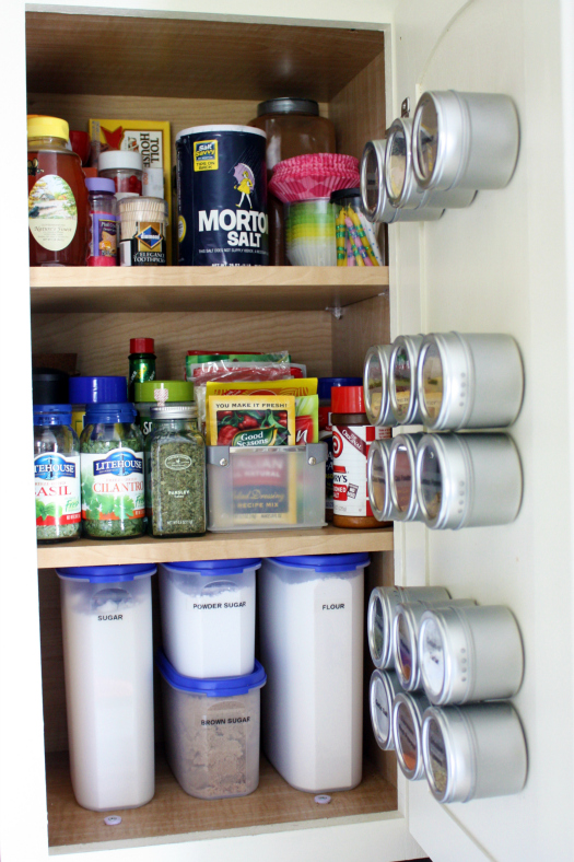 how to organize kitchen cabinets on a budget