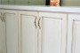 Antique White Glazed Kitchen Cabinets