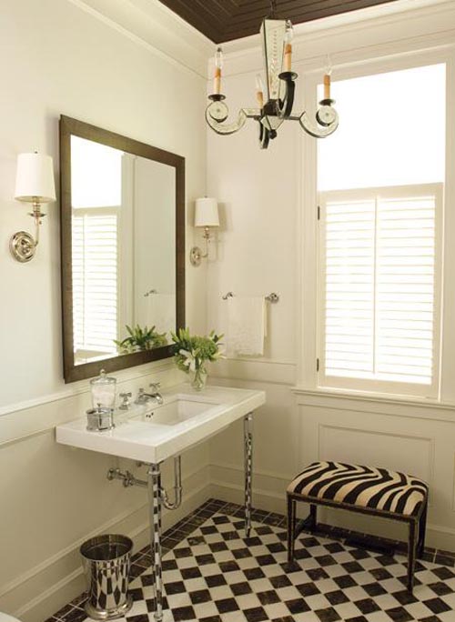 classic small bathroom design ideas (4)