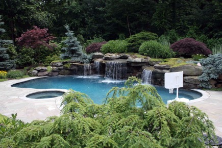 backyard pool landscape design ideas