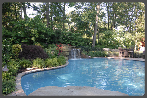 pool landscaping lighting ideas