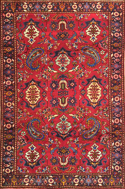 Vintage Persian rug  (1)